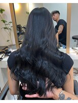 ブレンド 渋谷(BLend)&nbsp;グレージュマチルダボブインナーグレージュ 前髪