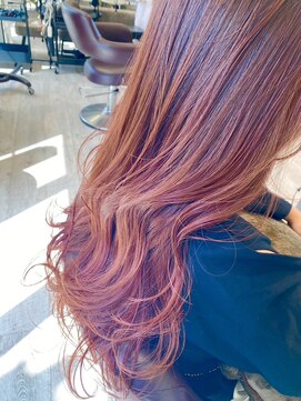 リアン 徳重店(Rian) 髪質改善×ベビーピンク