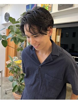 ツネ ヘアアンドヘッドスパ(TsuNE hair&head spa) 前下がりマッシュ