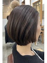 サロン(SALON) 乾かすだけでまとまるショート＋赤み消しカラー