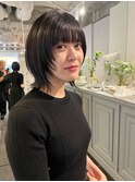 CAF松本/ウルフ/レイヤー/ブルーブラック/大阪/心斎橋