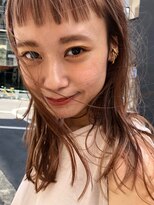 ディッセンバー 渋谷(December)&nbsp;【December】ワイドなショートバングがおしゃれの決め手！！