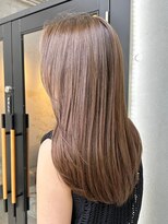 ミズチャーム(Ms.CHARM)&nbsp;サラ艶/ストレートロング/ブラウンベージュ