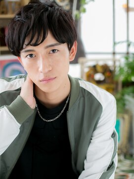 カバーヘア ブリス 上尾西口店(COVER HAIR bliss) 重めカーリー◎ニュアンスマッシュショートm3上尾20代30代40代