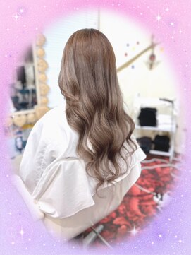 エデン ビークス チルドレン(EDeN Beeks children) #プルエクステ#グラデーション#ハイトーン#韓国風#可愛いロング