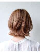 ルプラ ガーデン(le-pla garden) ベージュ#ダブルカラー#外ハネボブ#レイヤー#ケアブリーチ