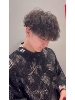 リップス 仙台annex(LIPPS)&nbsp;刈り上げマッシュ波巻きパーマ
