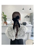 タイト三つ編みアレンジ