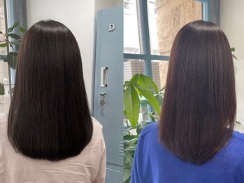 ベイビー(Baby)の写真/【似合わせカット＋カラー＋残留除去トリートメント6900円★】レイヤーを入れて自然体でもおしゃれに＊