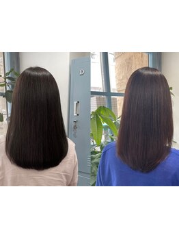 【似合わせカット＋カラー＋残留除去トリートメント6900円★】レイヤーを入れて自然体でもおしゃれに＊