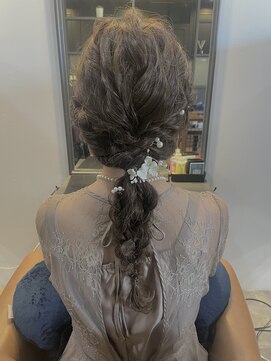 スーリール 九産大前店(Sourire) 編み込みアレンジ