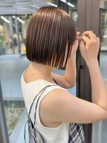 ミィ 表参道(mee.)&nbsp;黒髪/ボブウルフ/ネビージュ/小顔/ワンレン/髪質改善/前髪