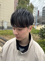 サル(saru)&nbsp;#メンズショート × #メンズパーマ