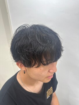 アミリー ひたち野うしく店(Amily) メンズカットハイライトバレイヤージュダブルカラーケアブリーチ