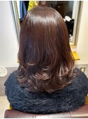 30代40代50代コテ巻きワンカールで仕上げる大人レイヤー髪質改善