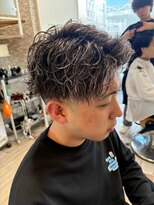 クラップス 横須賀中央店(CLAPS)&nbsp;波巻きスパイラルパーマツイストスパイラルパーマセンターパート