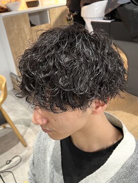 ラヴィズムバイフィフス(LUVISM by fifth) 波巻きスパイラルパーマ波巻きパーマメンズパーマ新潟万代