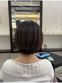 白髪ぼかしカラー