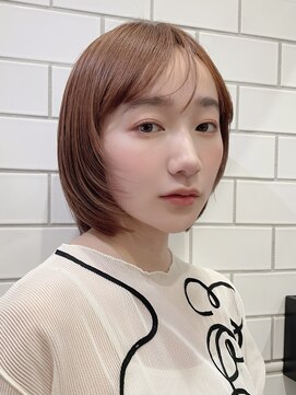 ロンド ボーイ 表参道(Lond BOY) おしゃれ女子ウルフヘアレイヤーボブ顔周りレイヤー切りっぱなし