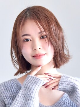 ドーチェ 池田店(DOCHE) 外ハネボブ×ブラウンカラー