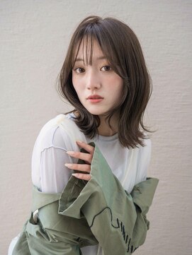 シュク 高円寺(SYUK) 加藤【高円寺】ミディアムレイヤー/くびれヘア/顔周りカット