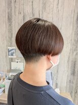 エヌアンドエー せんげん台店(N&A)&nbsp;丸みフォルムのフェード風ショート/カット/ブラウン