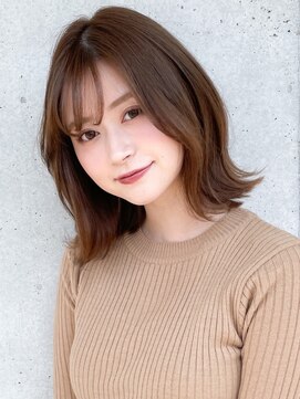 アグノス 青山(Agnos) こなれヘアうる艶髪デジタルパーマ美髪大人可愛い結べるボブ