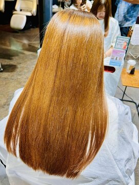 アッシュ 檀渓通店(ASCH) 明るめヘアカラー