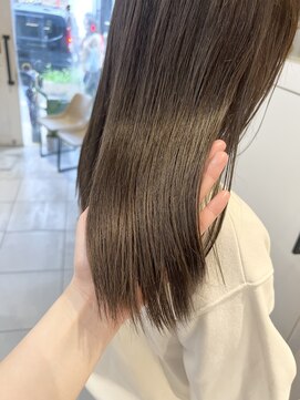 ネオリーブカフ 鶴ヶ峰店(Neolive caff) 髪質改善カラー×ナチュラルベージュ