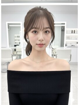 プティ(PUTY) 三宮　前髪顔まわりカットで作る抜け感スタイル