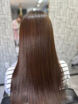 アローズ 久留米店(arose)&nbsp;20代30代ブリーチなし大人可愛いゆるふわヌーディーカラー