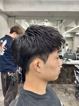 ニコ トウキョウ ロジック(nico TOKYO Logic) 刈り上げアップバングスパイキーショートパーマスパイラルパーマ