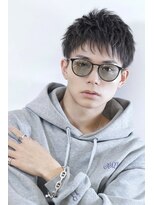 リップス 吉祥寺店 (LIPPS)&nbsp;短髪下ろしバングソフトツイストツーブロック刈り上げ