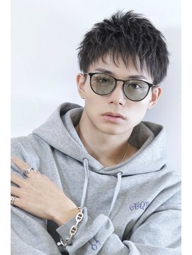 リップス 吉祥寺店 (LIPPS) 短髪下ろしバングソフトツイストツーブロック刈り上げ