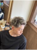 ハードツイスト/ホワイトメッシュ