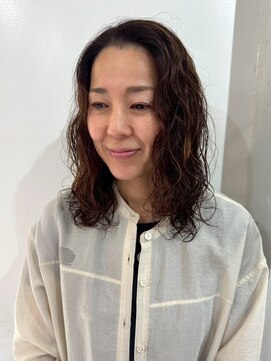 アニー 松戸(ANNI) クラゲヘアー/小顔に見せるヘア/ココアベージュ/松戸駅