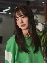 ゴーグッド(GO GOOD.) 【えいじ】オリーブ×ロングレイヤー