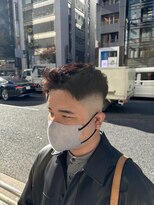 ヘアモード キクチ 銀座店&nbsp;アップバンクフェードスタイル