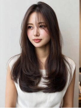 レリーアンテ 大阪梅田(Rely ante) 韓国風 ロング 顔まわり