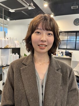 ドッグスター(dog star) ボブパーマニュアンスパーマくせ毛風パーマ登戸向ヶ丘遊園