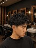 【全員】あま市メンズカット+ツイストスパイラル〔人気NO1パーマ◎〕￥15,400