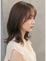 カバーヘア ブリス 志木南口駅前店(COVER HAIR bliss)&nbsp;くびれミディ/ミディアムレイヤー/ブリーチなし20代30代p志木