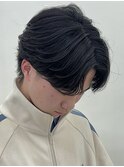 フェザーパーマ/ニュアンスパーマ/毛流れ/盛岡/メンズパーマ