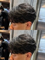 メンズココ メンズパーマ 韓国ヘア 日本橋店(MENS COCO)&nbsp;お客様スタイル　ニュアンスジェントルショート