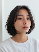ロディーナコク 大口 新子安(rodina.coc)&nbsp;ダークパープル/ナチュラルショート/ミルクブラウン/夏/大口子安