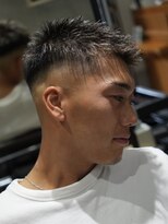 メッツ 原宿(METS) MEN'S/ツイスパ×ハイライト/ベリーショート/短髪