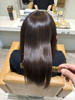 ヘアーアンドケア アミティエ(HAIR&CARE amitie)&nbsp;艶めくうるツヤ髪♪大人の縮毛矯正ミディ