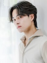 ケーツー エソラ池袋店(K-two)&nbsp;Men's/メンズカット/ニュアンスパーマ/センターパート/眉毛
