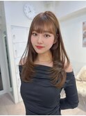 髪質改善ブリーチなしダブルカラーレイヤーカット原宿