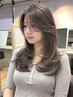 【ブリーチ無しで透明感が欲しい方】ブリーチなしダブルカラー＋３種ＴＲ